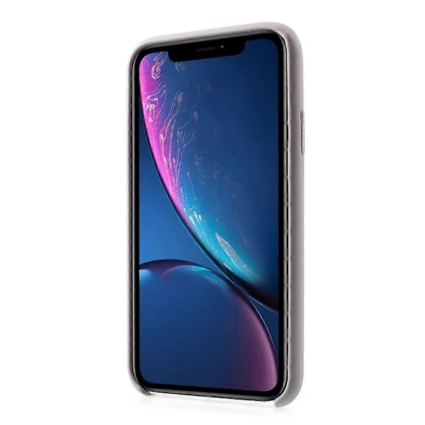 1:1 Skaligt Silikonfodral för iPhone XR 6,1 tum style c