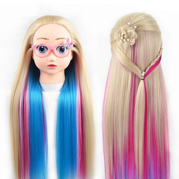 The Summer I Turned Pretty Frisördocka med Syntetiskt Hår och Stativ för Styling mr1