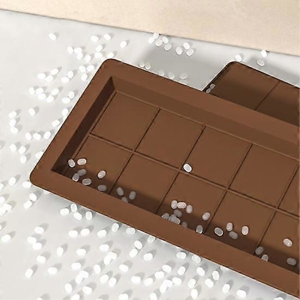 Chokoladeform - Nem at rengøre - Slikforme til DIY Chokolade - Nem fyldning