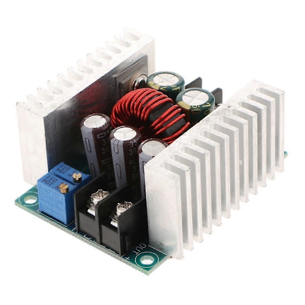 Stor Effekt 300W DC Buck Konverter Strömmodul 20A Max DC-DC 6-40V Spänningsreducering till 1.2-36V med Kortslutningsskydd