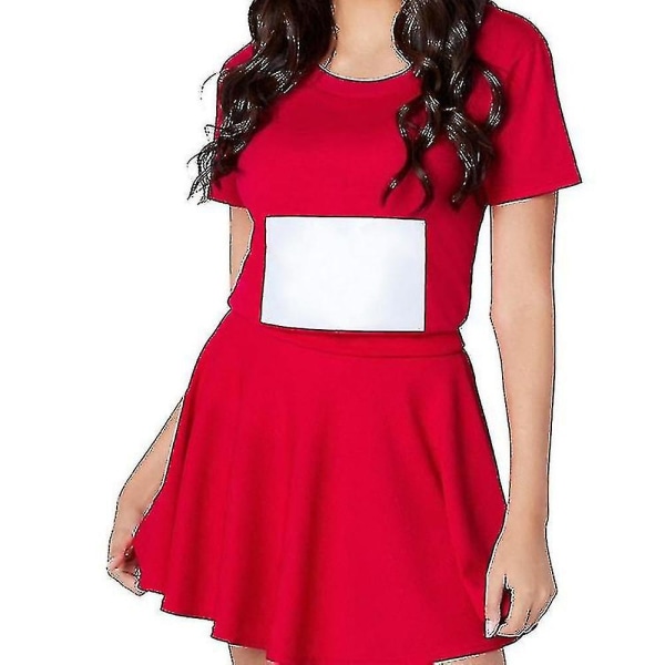 Kvinnor Teletubbies Kostymer Tinky Winky Dipsy Laa-laa Po Cosplay Party Fancy Dress Kostym Red 4-6 years