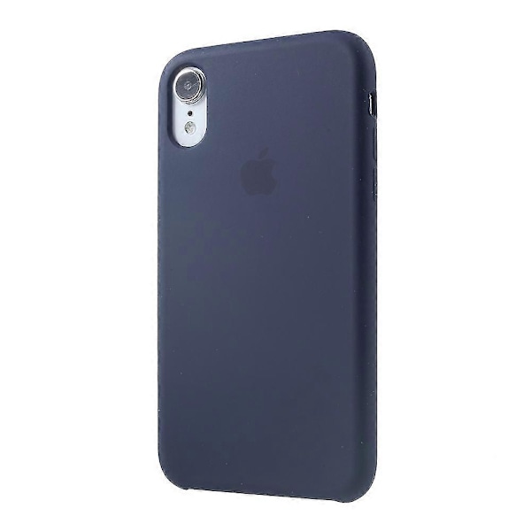 1:1 Skala Solid Silikon Shell Etui for iPhone XR 6.1 tommer style f