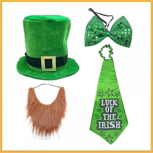 St Patricks Day Accessoarer Irish Fancy Dress Ireland Hat - Snngv B
