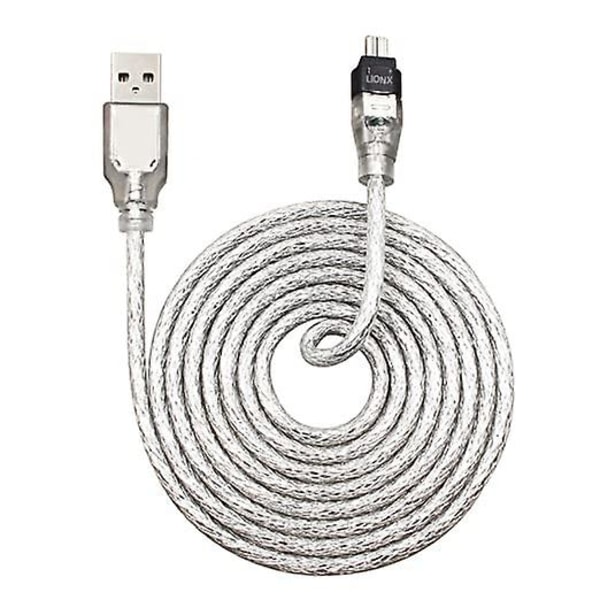 Ny data Dv-kabel USB till Ieee 1394 4-stifts Firewire-adapter