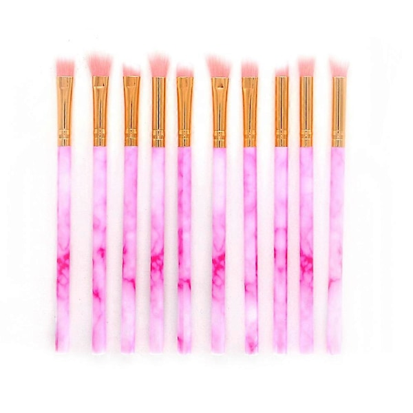 10 Pcs Makeup Brush Set Face Eye Shadow Eyeliner Blush