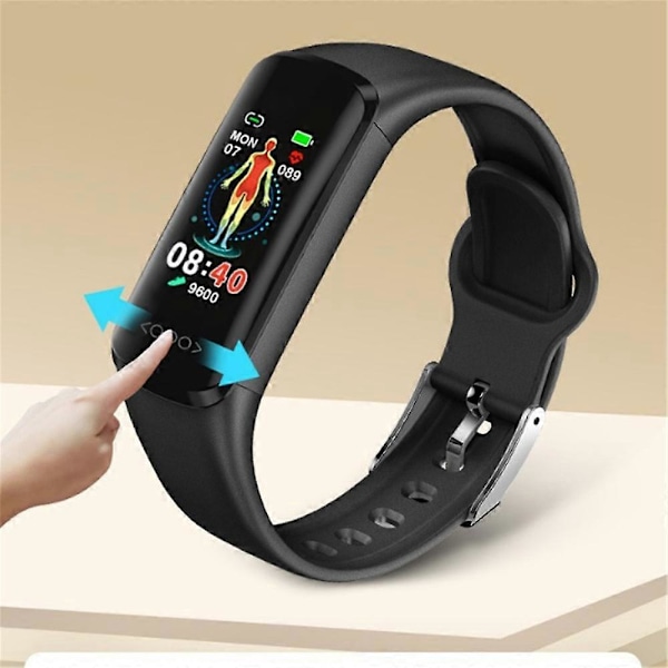 Nyt TK30 Ikke-invasivt Blodsukker Smartwatch Blodtryk Og Blodilt Realtids Overvågning Sports Smart Armbånd purple