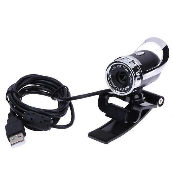 Webcam USB 12 Megapixel HD Kamera Web Cam 360 Grader MIC Klips til Skype Computer PC Kamera web cam