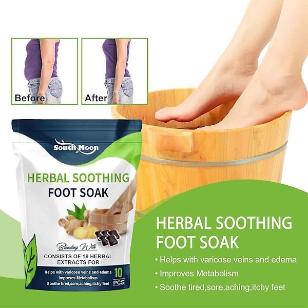 Herbal Soothing Foot Soak Foot Bath Gel Sugar Control Slim Figure