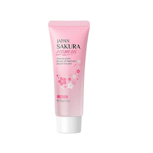 Citron Exfolierande Gel Djuprengör Ansiktet, Skonsamt Exfolierar Ansikte Och Kroppsskrubb 100ml