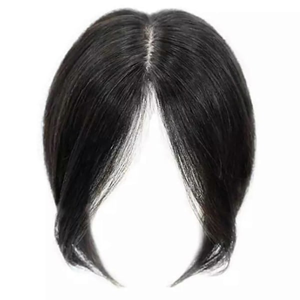 Äkta Toppstycke med Mittsidesbena, Hårtoppar för Kvinnor dark brown