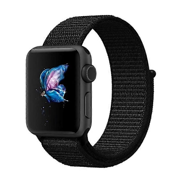 Armband för Apple Watch 44mm 40mm 45mm 41mm 42mm 38mm 49mm Sport Nylon Armband Klockarmband