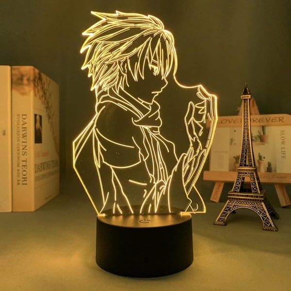Guilty Crown Ouma 3D LED Lampe til Soveværelse Dekorativ Natlampe Fødselsdagsgave Værelse Bord LED Lys Anime Guilty Crown
