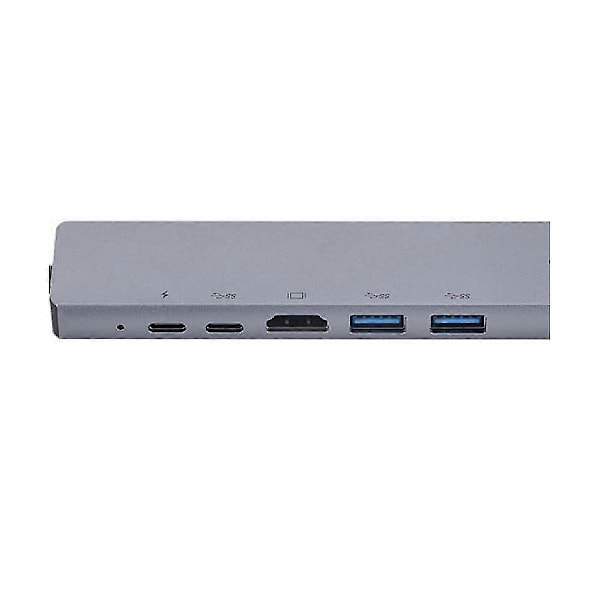 Usb3.1 Typ Usb-c Till Hdtv+rj45 6-i-1 Dockningsstation För Dockningsstation Hub Typ C Adapter