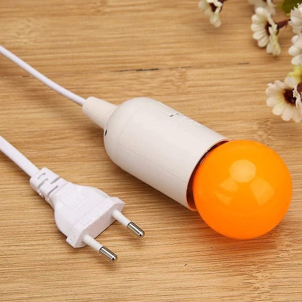 Pendellampeholder E 27 Lampebase Med Afbryderledning Universal E27 Lampeholder E27 Pærefatning