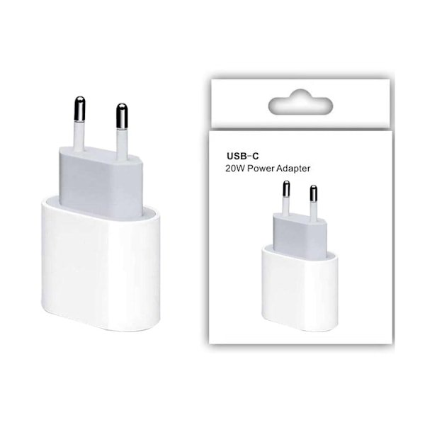 Passer til PD20W Apple mobiltelefonlader europeisk standard iphone14 hurtiglading hode bærbart