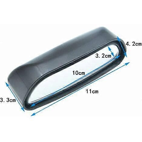 2-pack 360° Döda Vinkeln Speglar för Bil, Universal Höger + Vänster Justerbar HD-Glas Extra Speglar