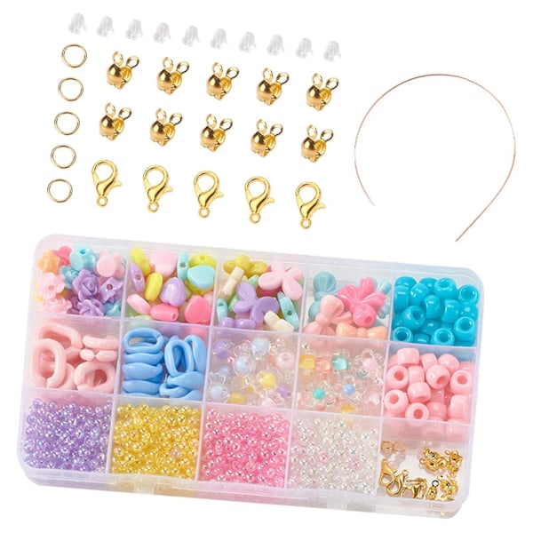 Spacer Beads Decoration Crafts Supplies Jewelry Making Set Diy