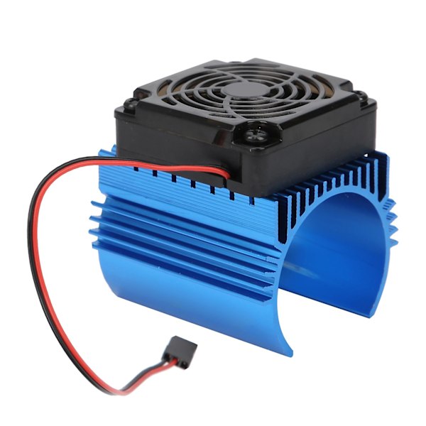 1:8 RC Car Motor Heatsink Radiator Aluminum Alloy 5V Cooling Fan for 4465 Motor