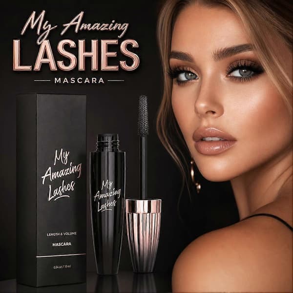 My Amazing Lashes Längd & Volym Mascara-10ml