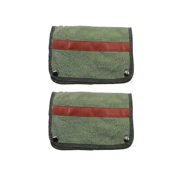 Armlenestoragepose Canvas Oppbevaringspose Utendørs Camping Piknik Fiskepose Sidepose B