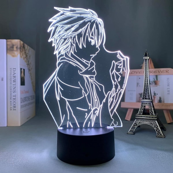 Guilty Crown Ouma 3D LED Lampe til Soveværelse Dekorativ Natlampe Fødselsdagsgave Værelse Bord LED Lys Anime Guilty Crown