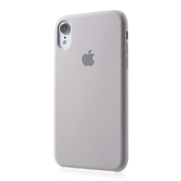 1:1 Skala Silky Solid Silikon Telefon Cover til iPhone XR 6,1 tommer style c