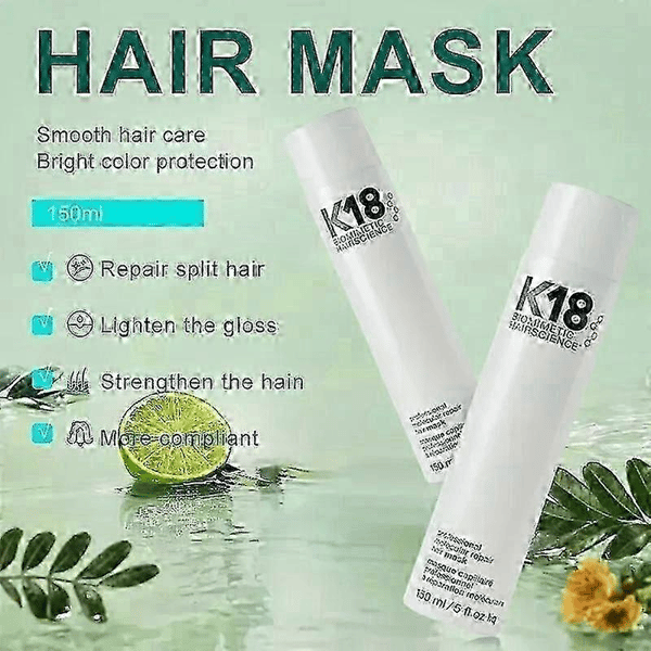 Professionel Molekylær Reparations Hårmaske 150ml, Skadet Hår Genoprettende Behandling