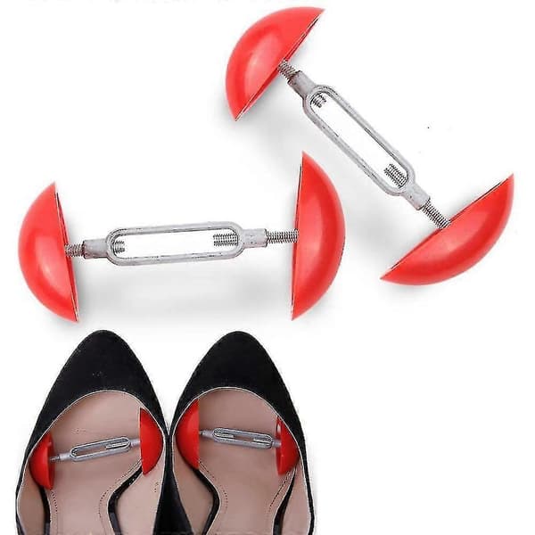 1 par Mini Skostretchers, Herr & Dam, Formgivare Expander, Justerbar Bredd red