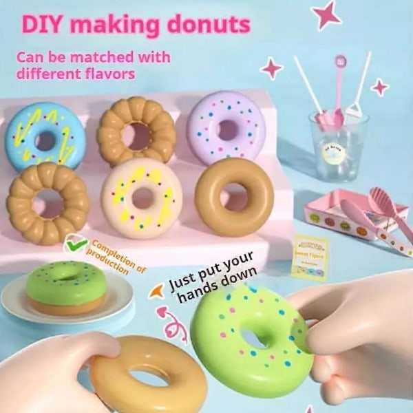 Star Helio Färgsprakande Doughnuts - Byt Färg med Isvatten style 1