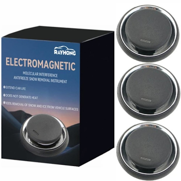 1-3 stk. Bil elektromagnetisk molekylær interferens frostvæske snøfjerning instrument 1pc