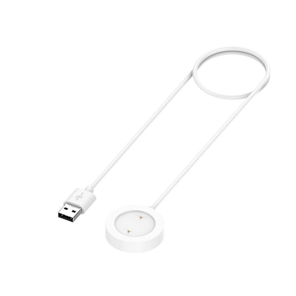 Magnetisk lader for Xiaomi Watch S1 Active Smart Watch - 1m ladekabel - bærbar og slitesterk white