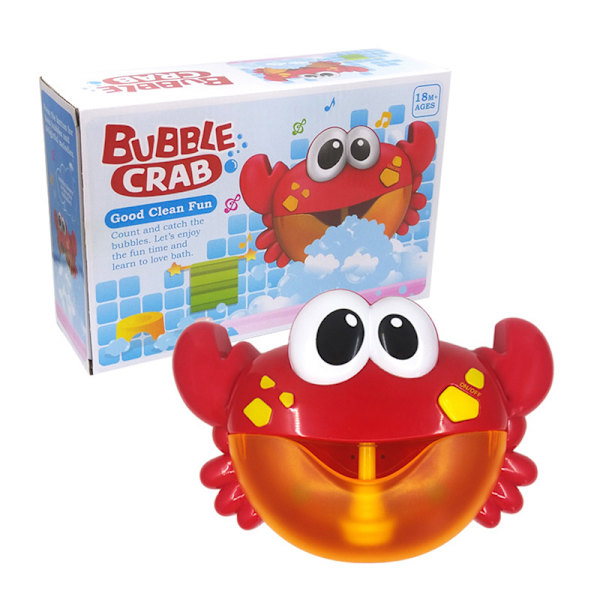 Populær Krabbe Boblemaskine, Musikalske Børnebad- og Badelegetøj, Blæksprutte der Spytter Bobler, Vandlegetøj, Eksport bubble crab