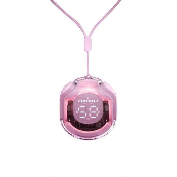 Cmory Ørepropper, Cmory Hovedtelefoner, Bluetooth 5.3 LED Display Vandafvisende Øretelefoner blue