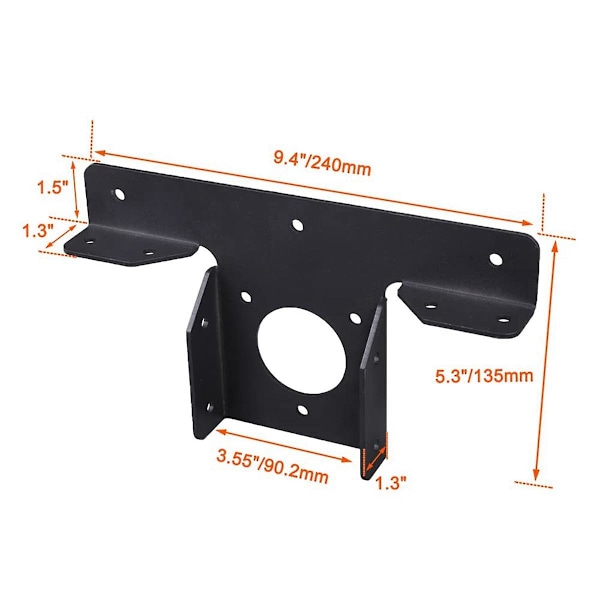 2-pack Tunga Pergola Hörnbestånds Förlängning 3-vägs T-fästen för 4x4 Stolpe Pergola