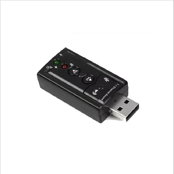 [Lydskort] Lever Analog 7.1usb Ekstern Uafhængig Lydskort Computer Tilbehør Analog Lydskort