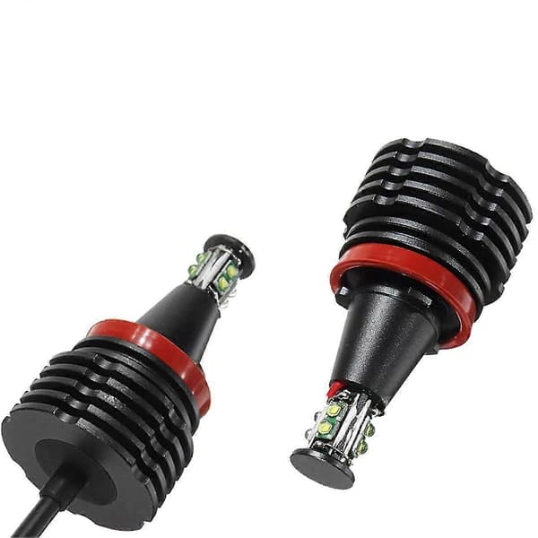 E92-a40 Hodelyktpære, 6000k LED Angel Eyes Lys Canbus For E60 E61 E63 X5 E70 X6 E71 E90 E91 E9