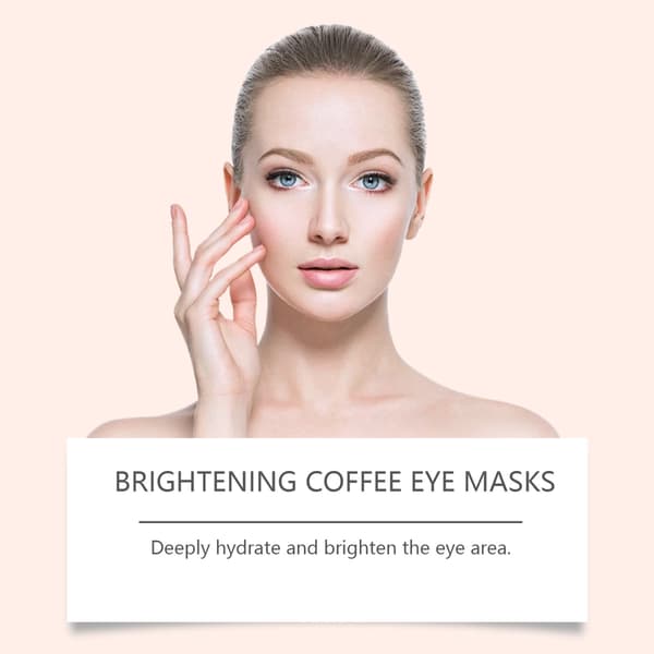 2-pack specialerbjudande 2025 Jaysuing Koffein Ögonmask Patchar
