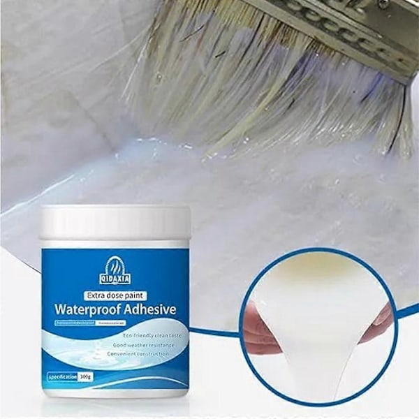 2024 Bad Transparent Vanntett Lim Vanntett Belegg Agent Langvarig Ny 3pcs