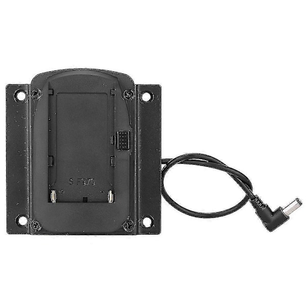 2024 Batteriadapter Baseplate for Lilliput-skjermer for Feelworld-skjermer Kompatibel for Sony Np-f970 F550 F770 F970 F960 F750 Batteri