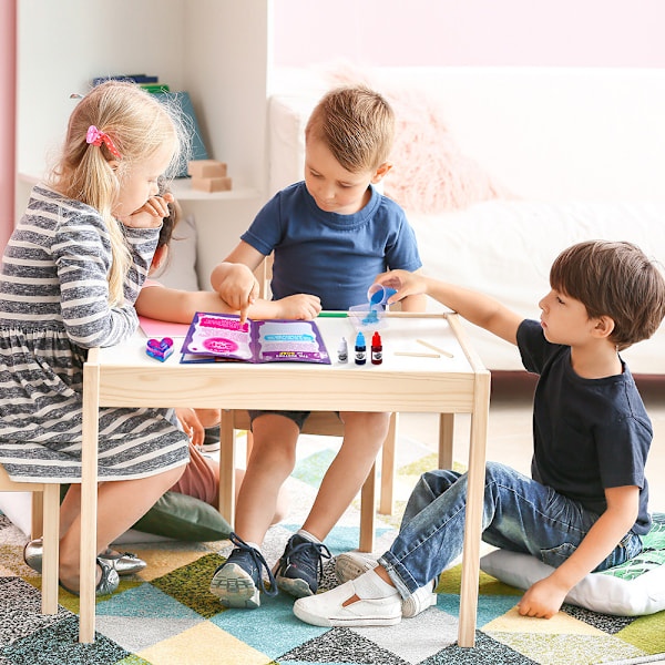 DIY-experiment för barn - Vetenskapligt utforskande av färgmixning för grundskoleelever