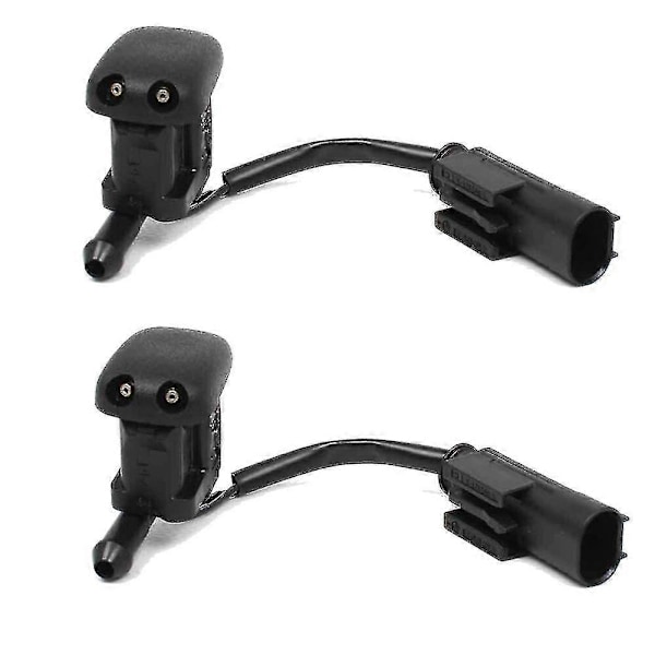 1 Par Nya Vindrutesvärmare Spolmunstycke 61668361039 För - 5-serie E39 1997-2003 525