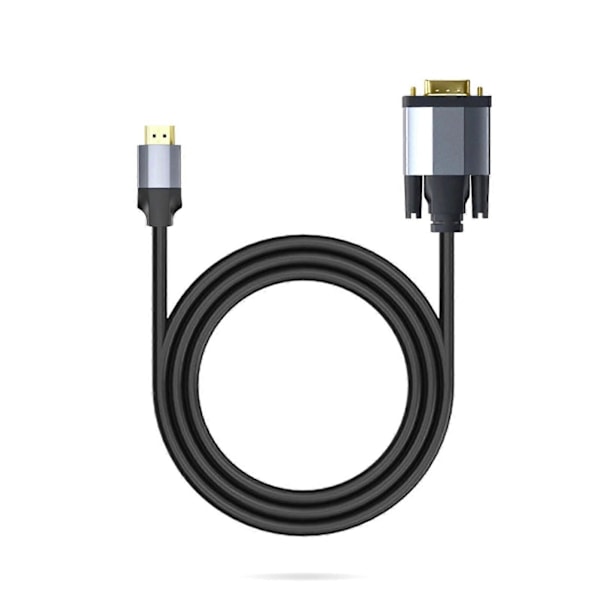 RYRA HDMI-kompatibelt kabel til VGA 1080P HDMI-stik til VGA-stik adapterkabel HDMI-kompatibelt 3m