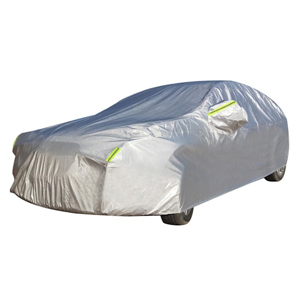 Waterproof Car Cover - 2 Layers compatible with Outdoor Full Coverage, UV Protection, Weatherproofing, and Heat Insulation