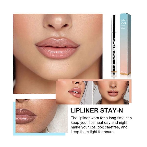 1-3 st Nourishing Lip Liner  Peel Lip Liner Stay In Peel Off Lip Liner Tattoo Lip Stain 1pc