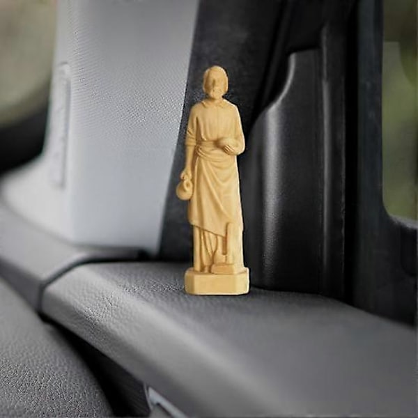 Sankt Josef Staty Snickare Josef Hus Säljande Välsignelse Resin Figur Skulptur Jesu Fader Skrivbordsdekoration Ornament Present