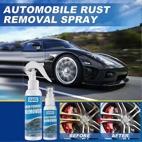 1-3 stk. Bil Rustfjerner Spray Multi-Purpose Rustfjerner Inhibitor Afrustning Spray 1pc