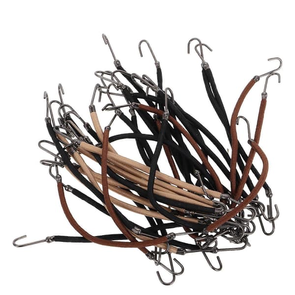 Elastisk Hårkrog Hårsløjfe Styling Med 36 Stk. Hestehaleholderkroge
