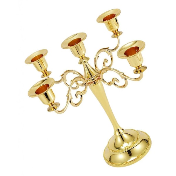 5 Headed Holder Candelabra Party Decor Event Candlestick Living