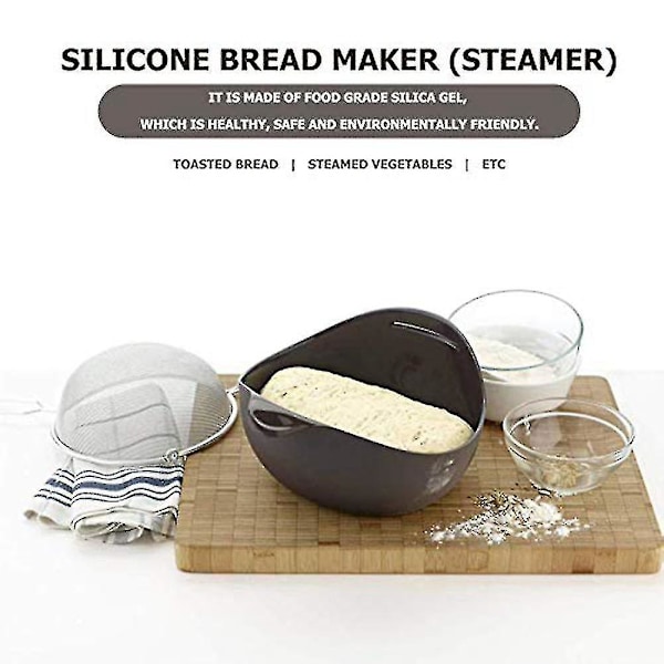 2023 - Kreativ Multifunktionel Silikon Brødform Silikon Dampkoger