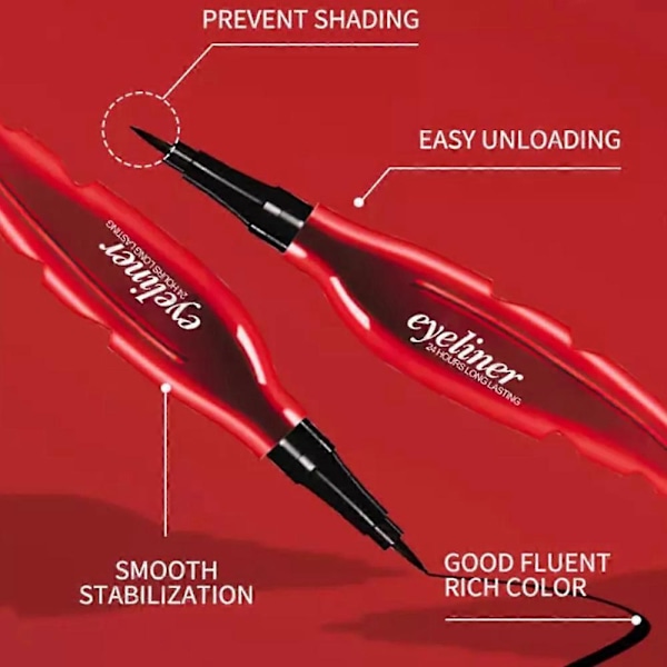 Calligrapher Eyeliner, Långvarig Calligrapher Eyeliner Smudgeproof Vattentät 1pc